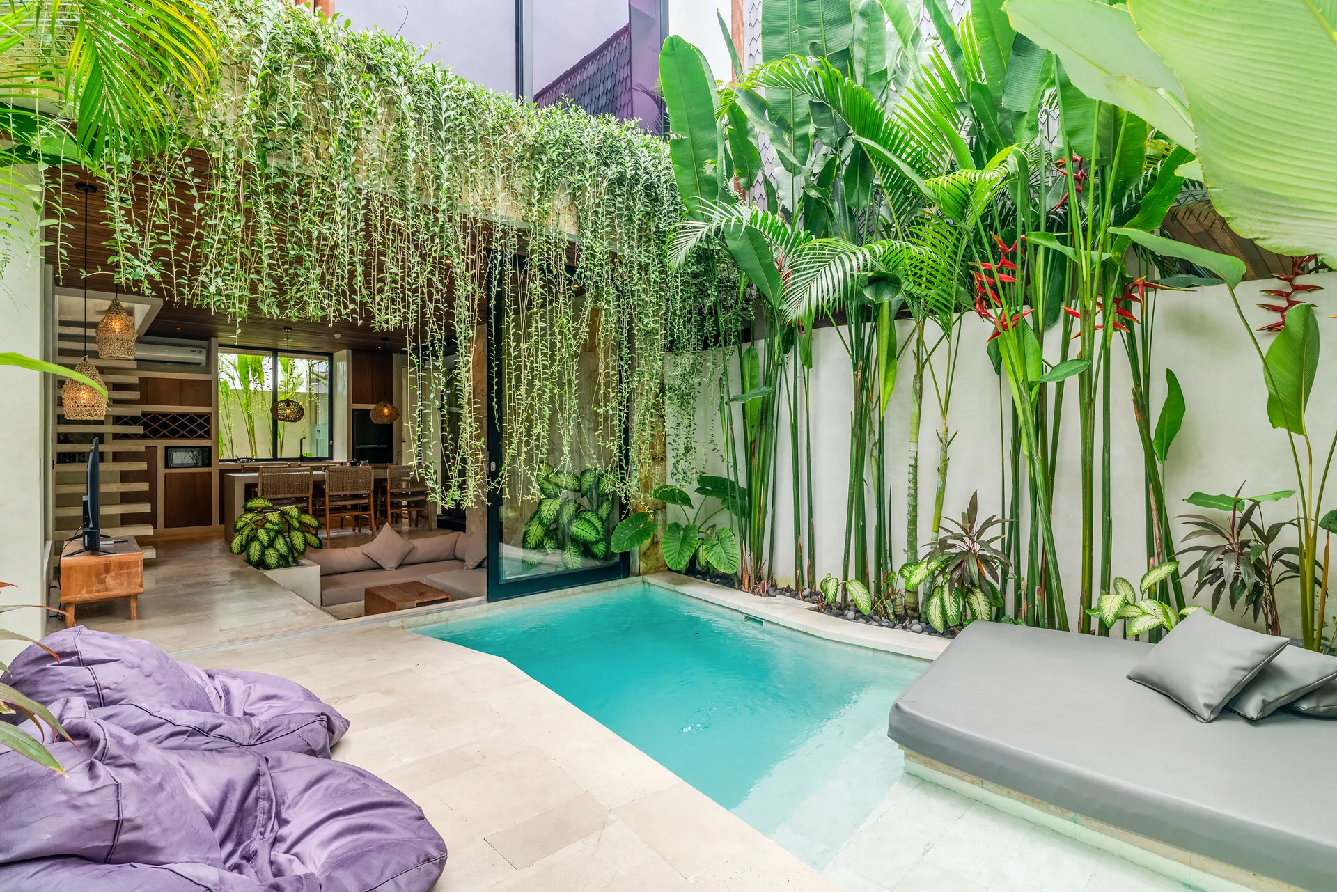 Villa Echo Bali, Tropical Modern Private 1-Bedroom Villa in Canggu