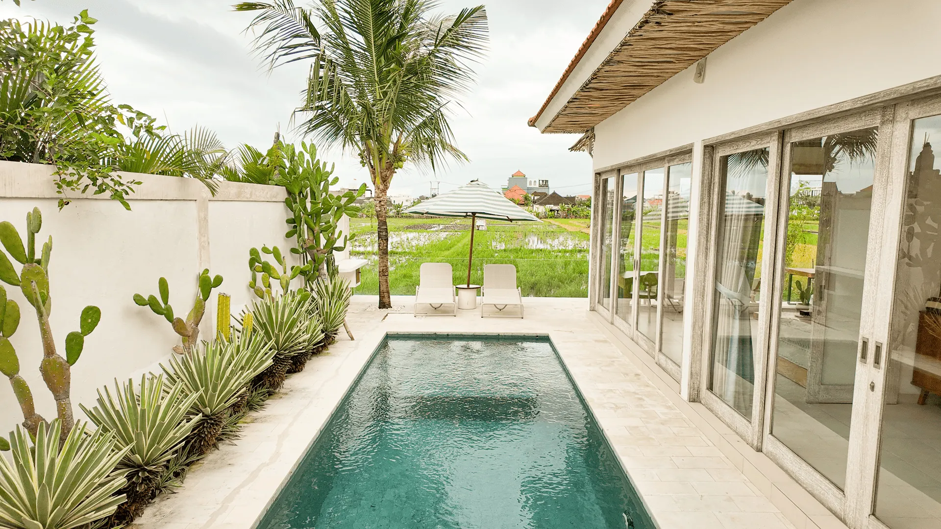 Villa Padi Sunset Berawa, One-Bedroom Villa with Ricefields View